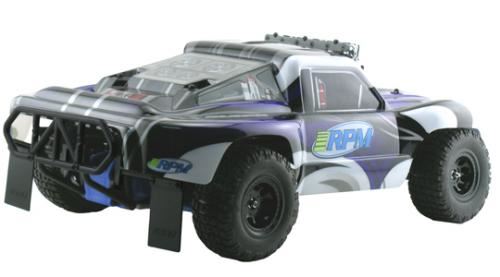 RPM Rear Bumper For 2WD Traxxas Slash - Blue