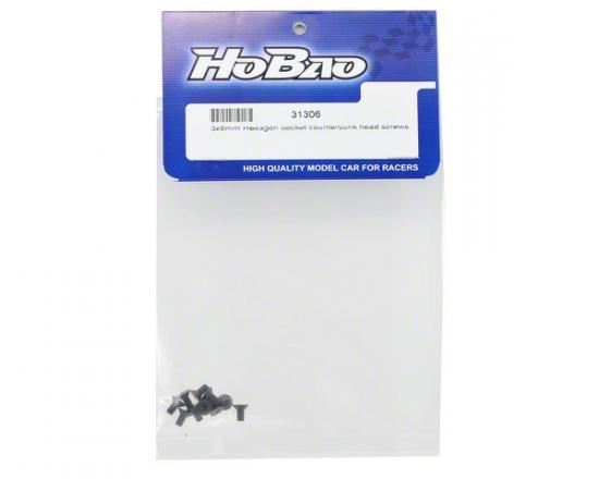 HoBao M3X6mm Hex Socket Countersunk Screws