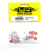 Yeah Racing Aluminium M3 X 8Mm Flat Washer 0.5 / 1 / 1.5 / 2 / 2.5 4Pcs Each