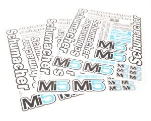 Schumacher Decal Sheet - Mi5 - (pk3)