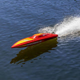 Proboat Sonicwake 36In V3 Self-Righting V-Hull Boat Rtr, Red