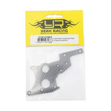 Yeah Racing Graphite Rear Chassis Brace Plate For Kyosho Optima Pro
