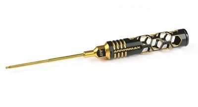 Arrowmax Ball Driver Hex Wrench .078(5/64)x100 Black Golden