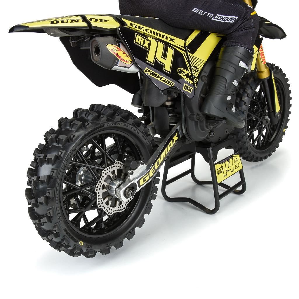 Pro Dunlop Geomax Mx14 V2 Bead Cr4 Rear Tire Mtd Bullyspoke Blac