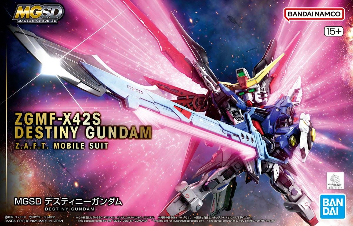 Bandai Hobby Mgsd Zgmf-X42S Destiny Gundam