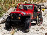 Axial 1/30 Scx30 Jeep Cj-7 Genright 4X4 Rtr, Red