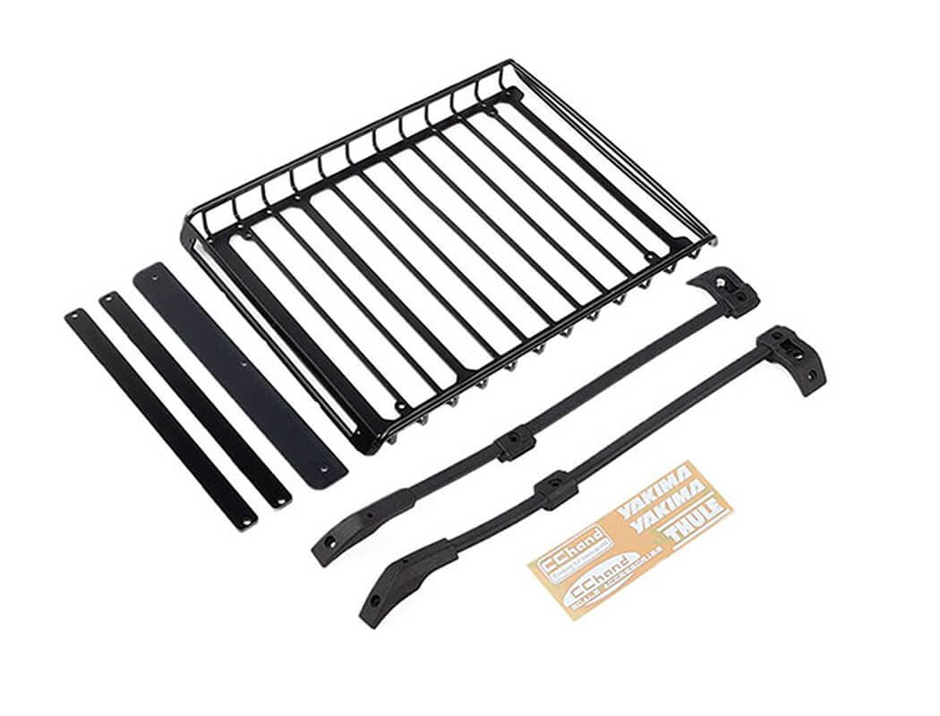 Traxis Rack RC4WD STEEL TUBE ROOF RACK W/ROOF RAILS FOR TRAXXAS TRX-4 2021 FORD BR ...
