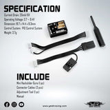 Yeah Racing Hackslider Drift Performance Tuned Gyro V4 For Mini Drift Rc