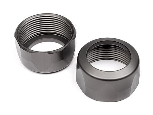 HPI Shock Cap 20X12mm (Gunmetal (2/Pcs)