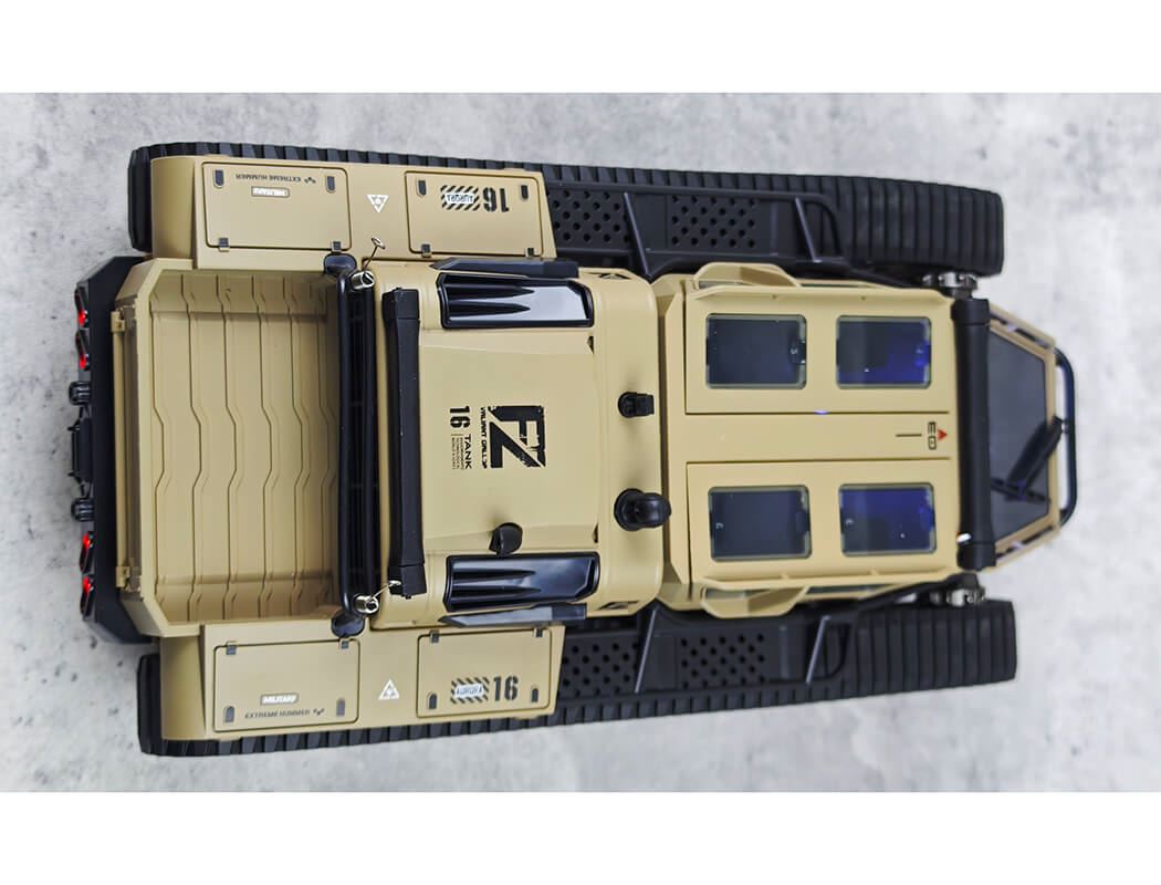 E-Zee Rc 1/16 Ripsaw High Speed Drift Tank - Desert