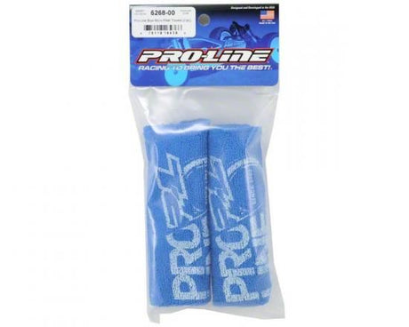 PRO-LINE BLUE MICRO FIBRE TOWELS (2)