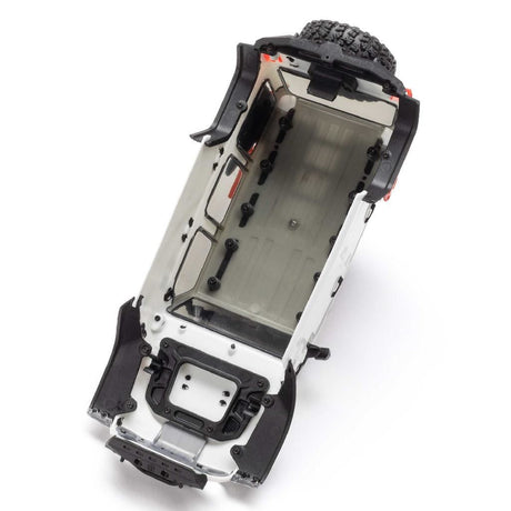 Axial 1/30 Scx30 Jeep Wrangler Jlu 4X4 Rtrrock Crawler White