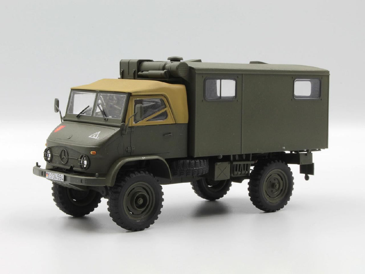 Icm Unimog S 404 With Box Body, German Military Truck