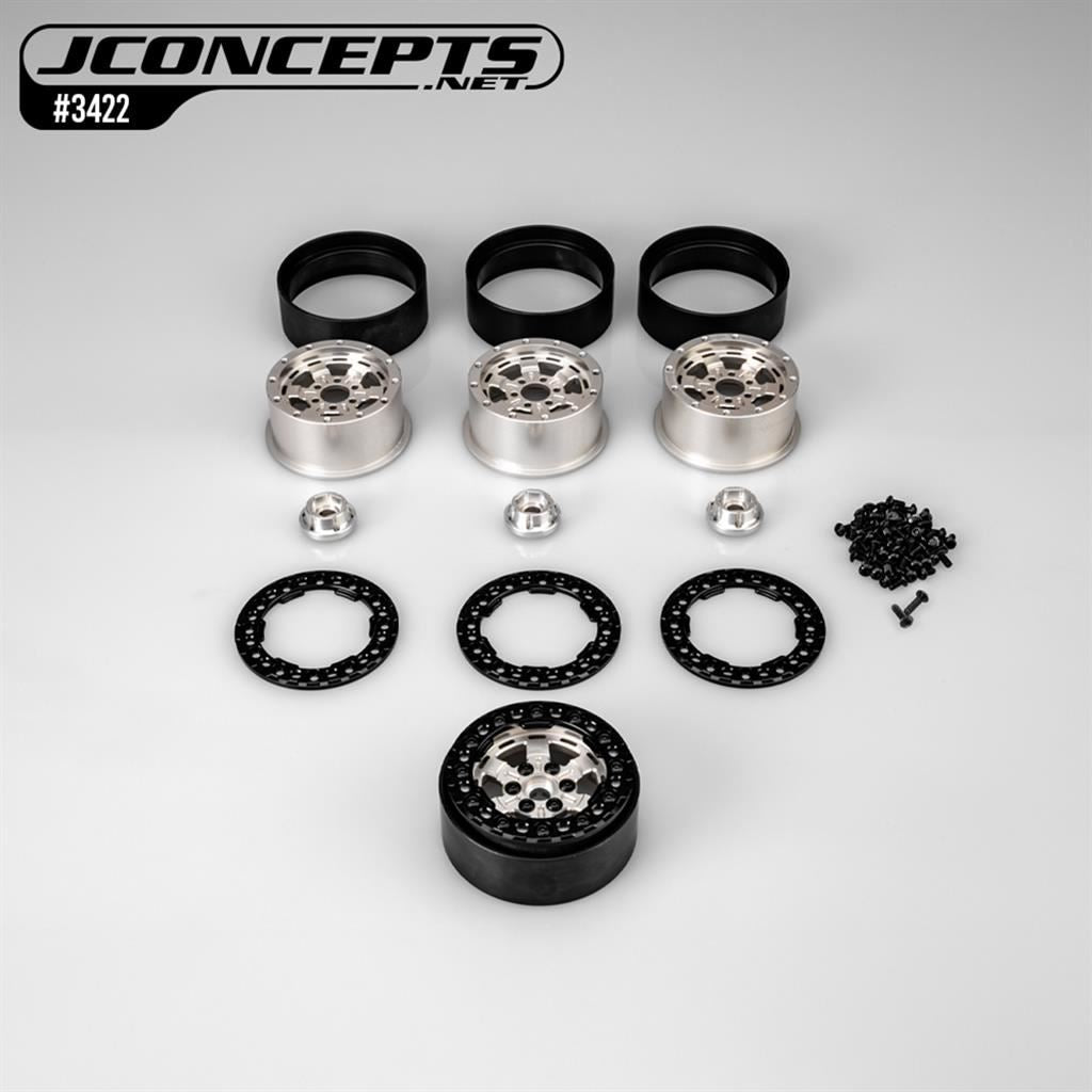 Jammer, 2.2In Crawler Wheel Natural 4Pcs