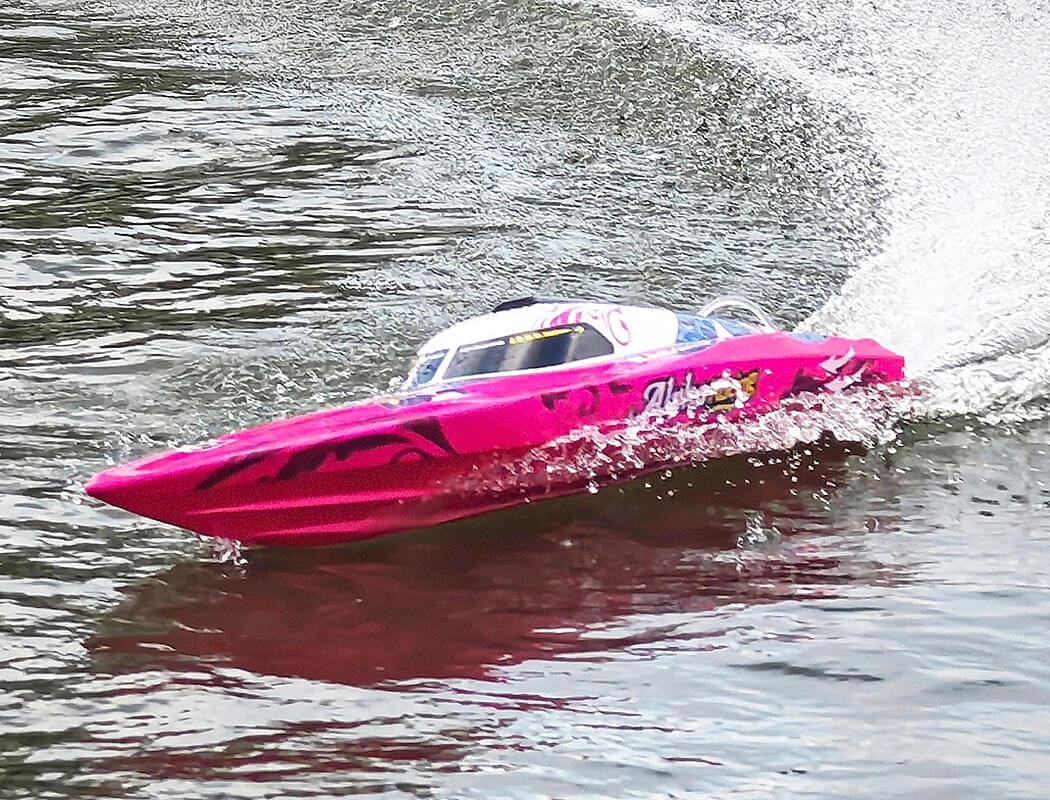 Joysway Alpha V2.0 Brushless Artr Racing Boat W/Obatt/Chrgr