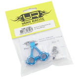 Yeah Racing Aluminum Front Steering Knuckle Set For Tamiya M07 Blue