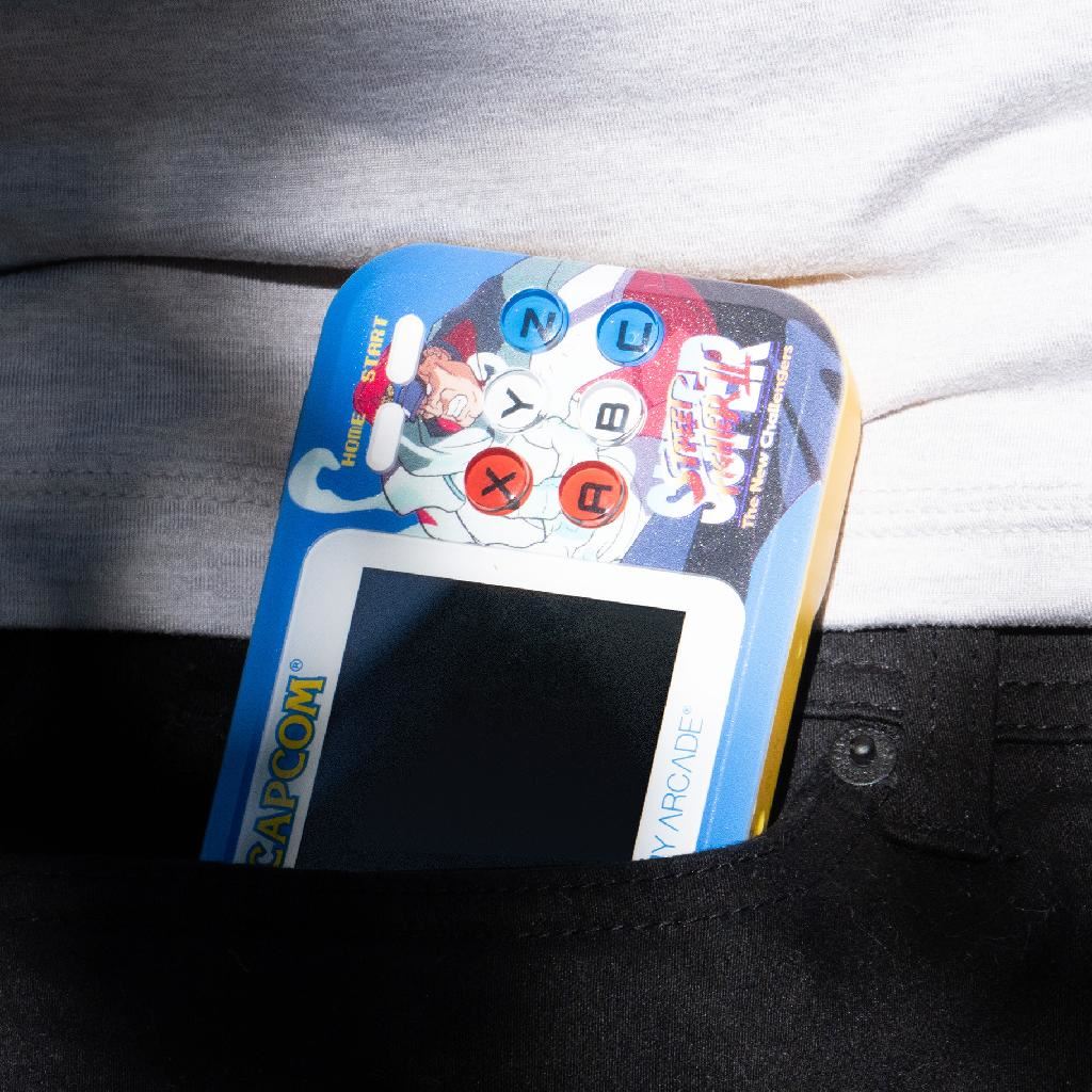 My Arcade (Parent) Super Street Fighter Ii Pocket Player Pro Portable Gaming System (2 Games in 1)