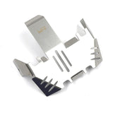 Yeah Racing Stainless Steel Full Protector Skid Plate For Traxxas TRX-4