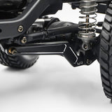 Yeah Racing Aluminum 7075 Hi-Clearance Links Lower for Tamiya CC02 Black