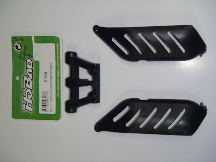 HOBAO HYPER FRONT TOP PLATE & REAR SIDE FENDERS