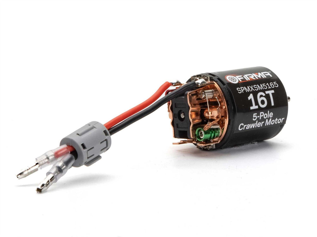 Spektrum Firma 16T Rebuildable 5-Pole Brushed Crawler Motor