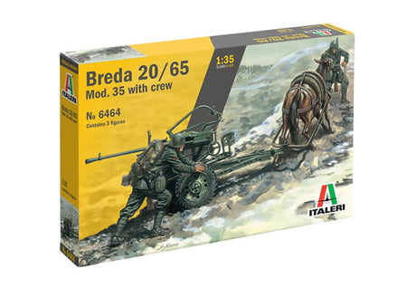 Italeri Breda 20/65 with crew