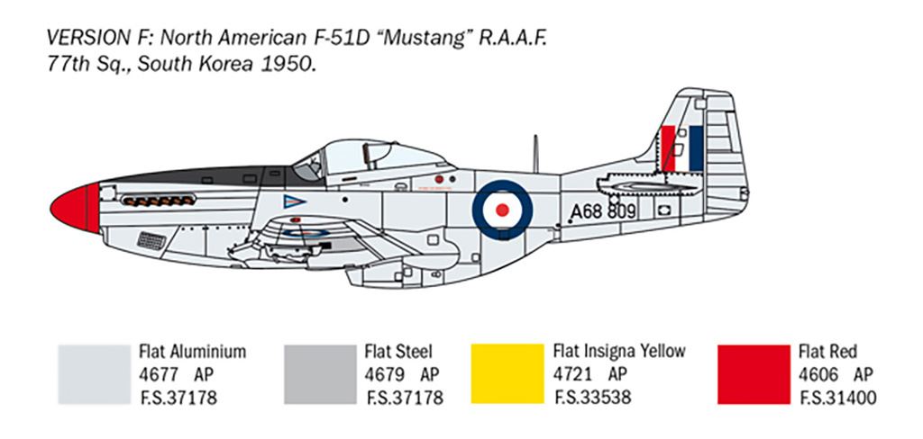 Italeri F-51D “Korean War”