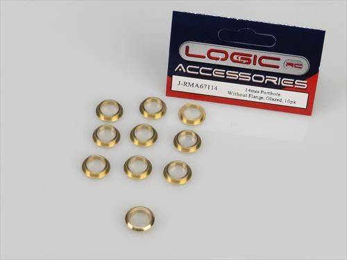 RACTIVE Porthole, 14mm, Without Flange, Glazed, 10pk