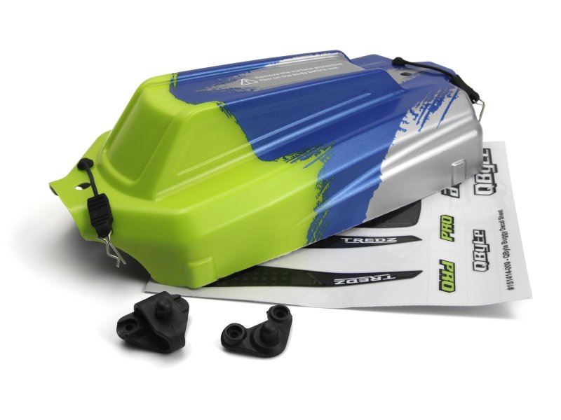 Qbyte Xb 1/12Th Buggy Printed Body - Fluoro Green