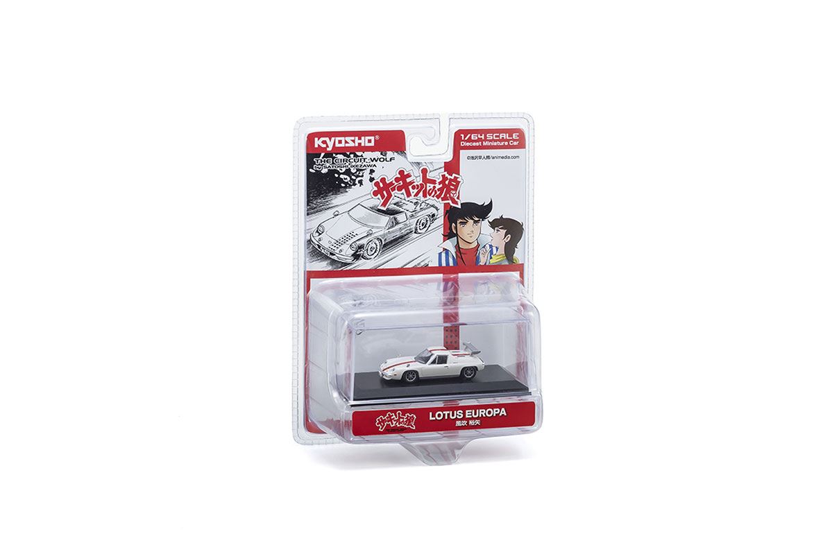 Kyosho Blister Pack Edition 1:64 Circuit Wolf Lotus Europa
