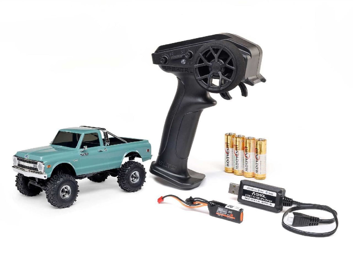 Axial 1/30 Scx30 Chevrolet K10 4X4 Rtr Brushed Rock Crawler (Batte