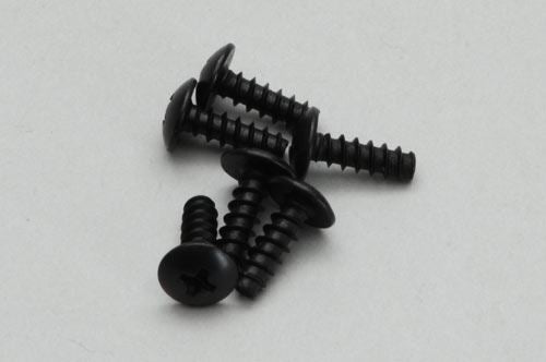 River Hobby Round Head Tapping Screw 4x13(6Pcs)