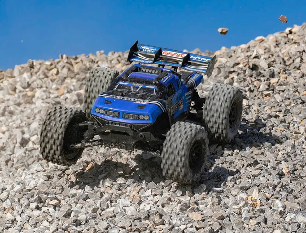Corally Punisher Xd Rtr Truck - Blue