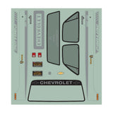Proline 1982 Chevy K-10 Clear Body Set With Scale Molded Accesories