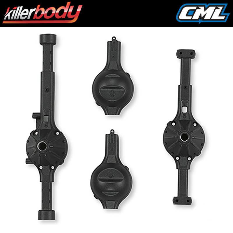 Killerbody Mercury Front/Rear Axle Aluminium Upgrade Sets(2)