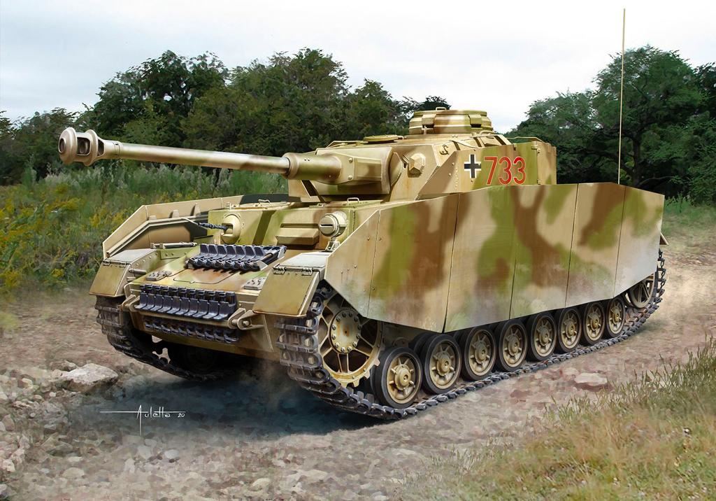 Dragon 1/72 Pz.Kpfw.IV Ausf.J Early Production