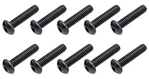 Core RC Steel Button Head Hex Screws M3 x 10 pk10