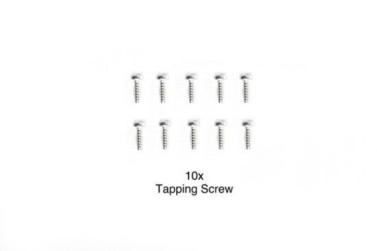 Tamiya 3X10mm Tapping Screw *10