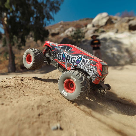 Arrma 1/16 Gorgon Grom 4X4 Rtr Monster Truck Red