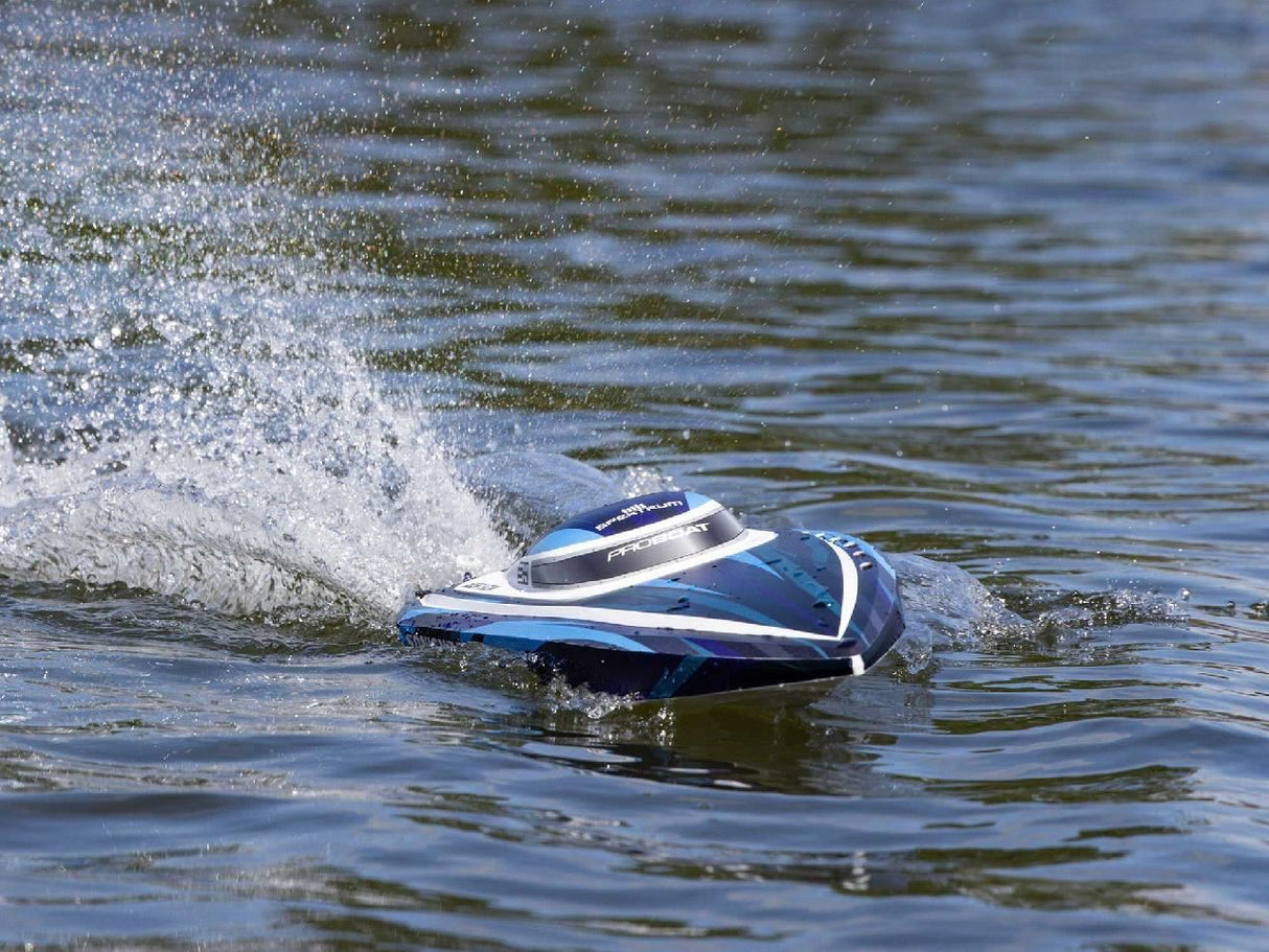 Proboat Sonicwake 24In Self-Righting Brushless Deep-V Rtr, Blue