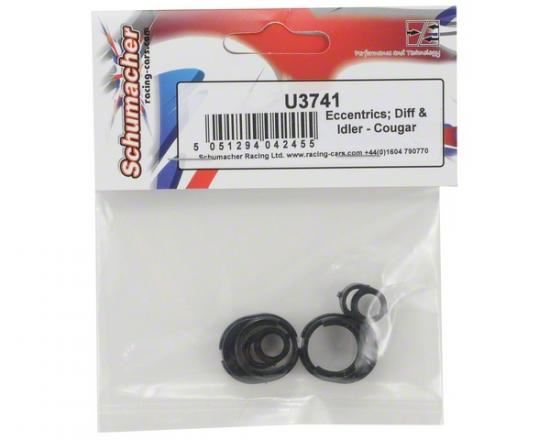 Schumacher Eccentrics; Diff & Idler - Cougar SV