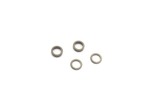 Aluminium Collar 5X7X1Mm (2) - Gun Metal