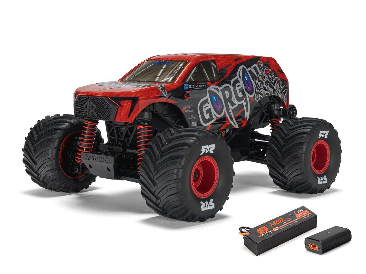 Arrma 1/16 Gorgon Grom 4X4 Rtr Monster Truck Red