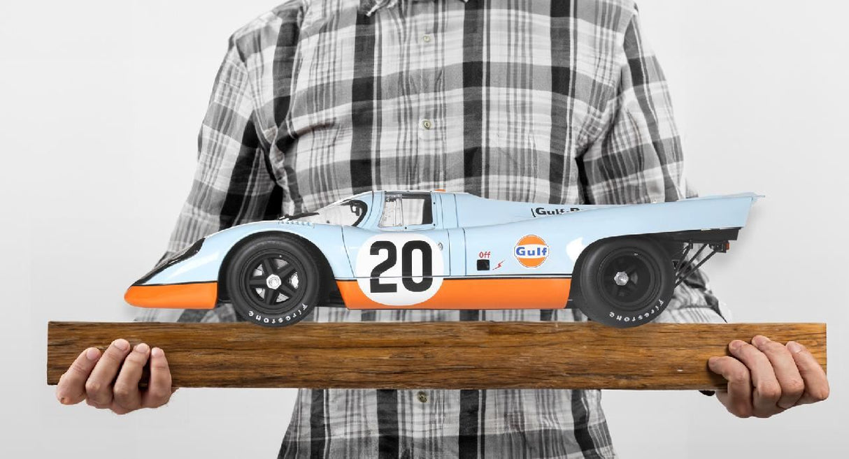 Ixo (Parent) Porsche 917 Kh #20 Gulf Livery 1/8 Scale Full Metal Kit