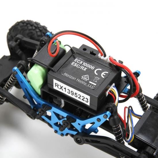 ECX Temper 1:24 Rock Crawler: Red/White RTR (ECX00012T1)