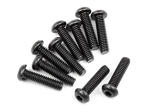 HPI Button Head Screw M2.5X10mm (Hex Socket/10Pcs)