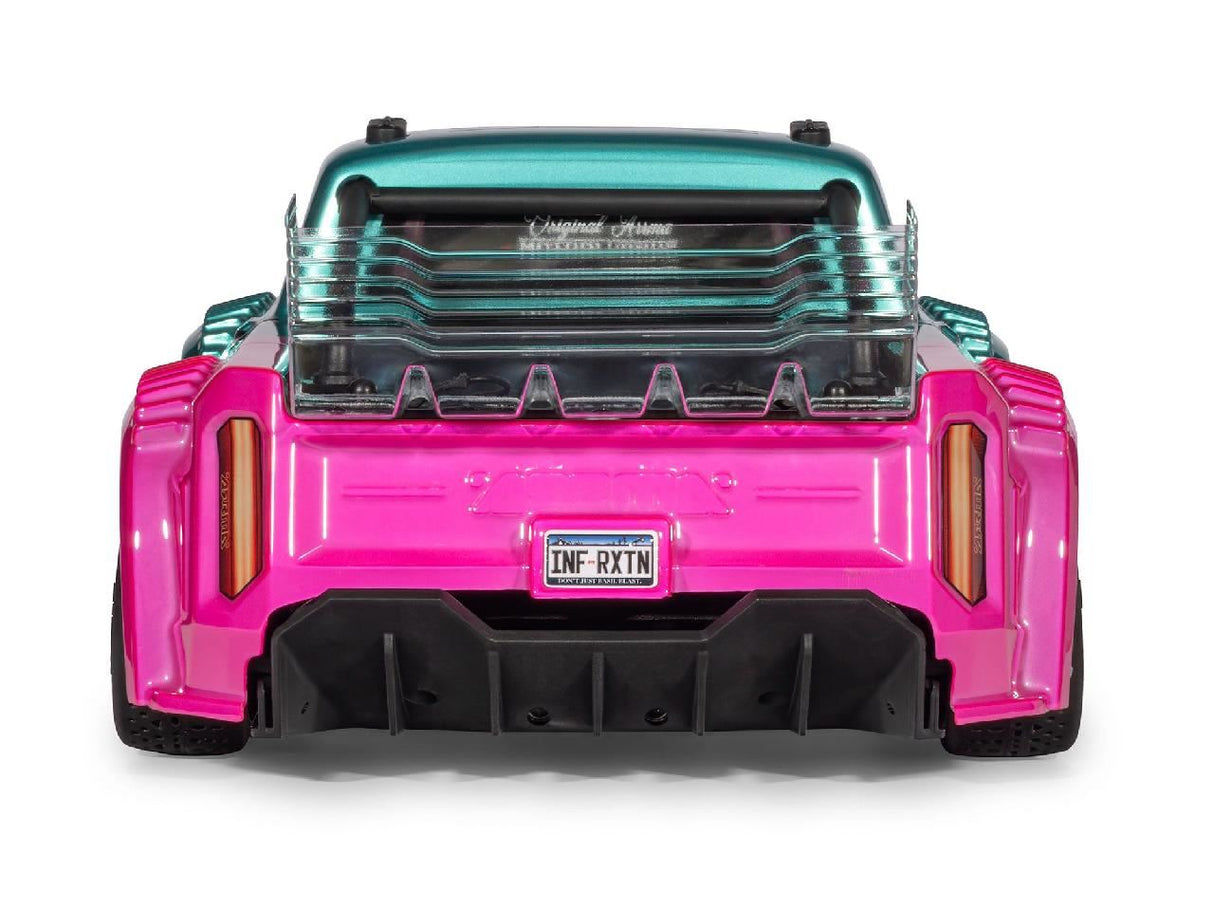 Arrma 1/8 Infraction 223S Dsc 4X4 Rtr Street Bash, Teal/Pink