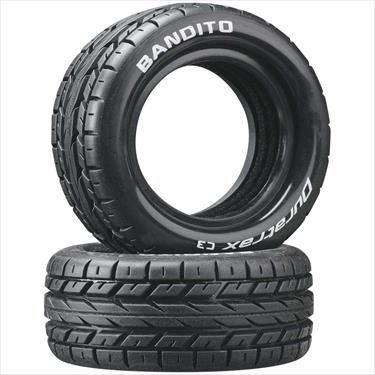 DURATRAX Bandito 1/10 Buggy Tire Front 4WD C3 (2)