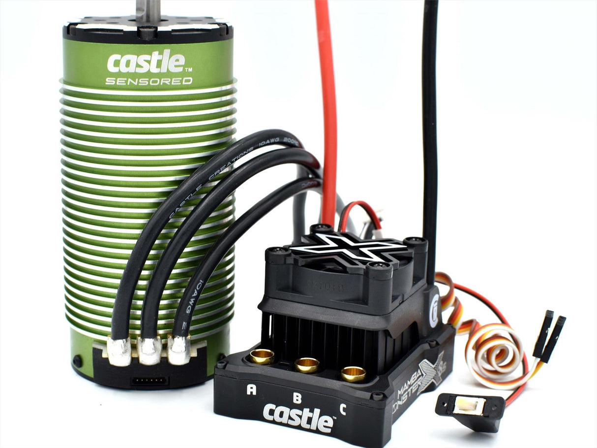 Castle MAMBA MONSTER X 8S, 33.6V ESC W/2028-800KV SENSORED MOTOR (CC010-0165-01)