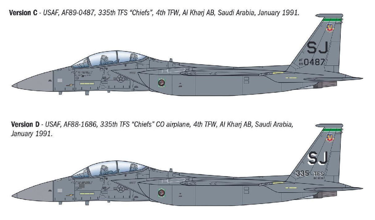 Italeri McDonnell Douglas F-15E Strike Eagle